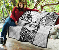 Fiji Rugby Premium Quilt Polynesian Waves Style - Polynesian Pride