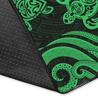 Tonga Area Rug - Green Tentacle Turtle - Polynesian Pride