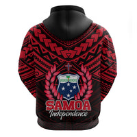 Samoa Independence Day Hoodie Ulafa Polynesian Unique Red No1 LT9 - Polynesian Pride