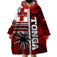 Tonga Independence Day Wearable Blanket Hoodie - Proud Tongan Emancipation Kupesi Ngatu Custom Personalised LT9 - Polynesian Pride