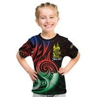(Custom Personalised) New Caledonia Kid T Shirt Emblem Nautilus Shell LT9 Youth XL Size14 - Polynesian Pride
