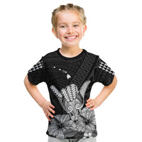 Hawaii Shaka Sign Kid T Shirt Black Version LT9 Youth XL Size14 - Polynesian Pride