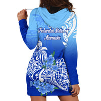 Federated States Of Micronesia Hoodie Dress Polynesian Floral Tribal LT9 - Polynesian Pride