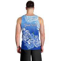 (Custom Personalised) Federated States Of Micronesia Men Tank Top Polynesian Floral Tribal LT9 - Polynesian Pride