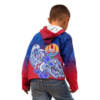 Tahiti Kid Hoodie Polynesian Floral Tribal LT9 - Polynesian Pride