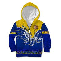 Personalised Tokelau Kid Hoodie Tokelauan Tatau Plumeria Special Style LT14 - Polynesian Pride