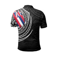 Hawaii King Flag Polynesian Polo Shirt Tity Style - Polynesian Pride
