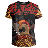 Hawaii Warrior Polynesian T Shirt Stock Style - Polynesian Pride