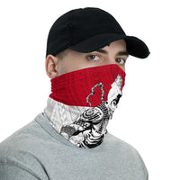 Hawaii Flag Bandana Polynesian Warrior Ikaika Neck Gaiter - Polynesian Pride