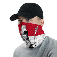 Hawaii Flag Bandana Polynesian Warrior Ikaika Neck Gaiter - Polynesian Pride