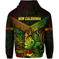 New Caledonia Zip Hoodie Simple Style Reggae LT8 - Polynesian Pride