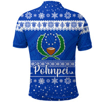 FSM Pohnpei Christmas Polo Shirt Simple Style LT8 - Polynesian Pride