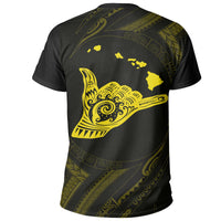 Hawaii Kanaka Saka Polynesian T Shirt Yellow - Polynesian Pride