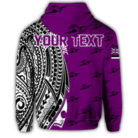 Custom Hawaii Hoodie Pearl City High Tribal Kakau Pullover Hoodie - Polynesian Pride