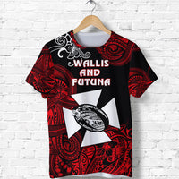 Wallis and Futuna Polynesian T Shirt Unique Style Red LT8 - Polynesian Pride