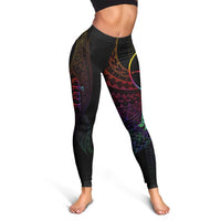 Yap State Leggings - Butterfly Polynesian Style - Polynesian Pride