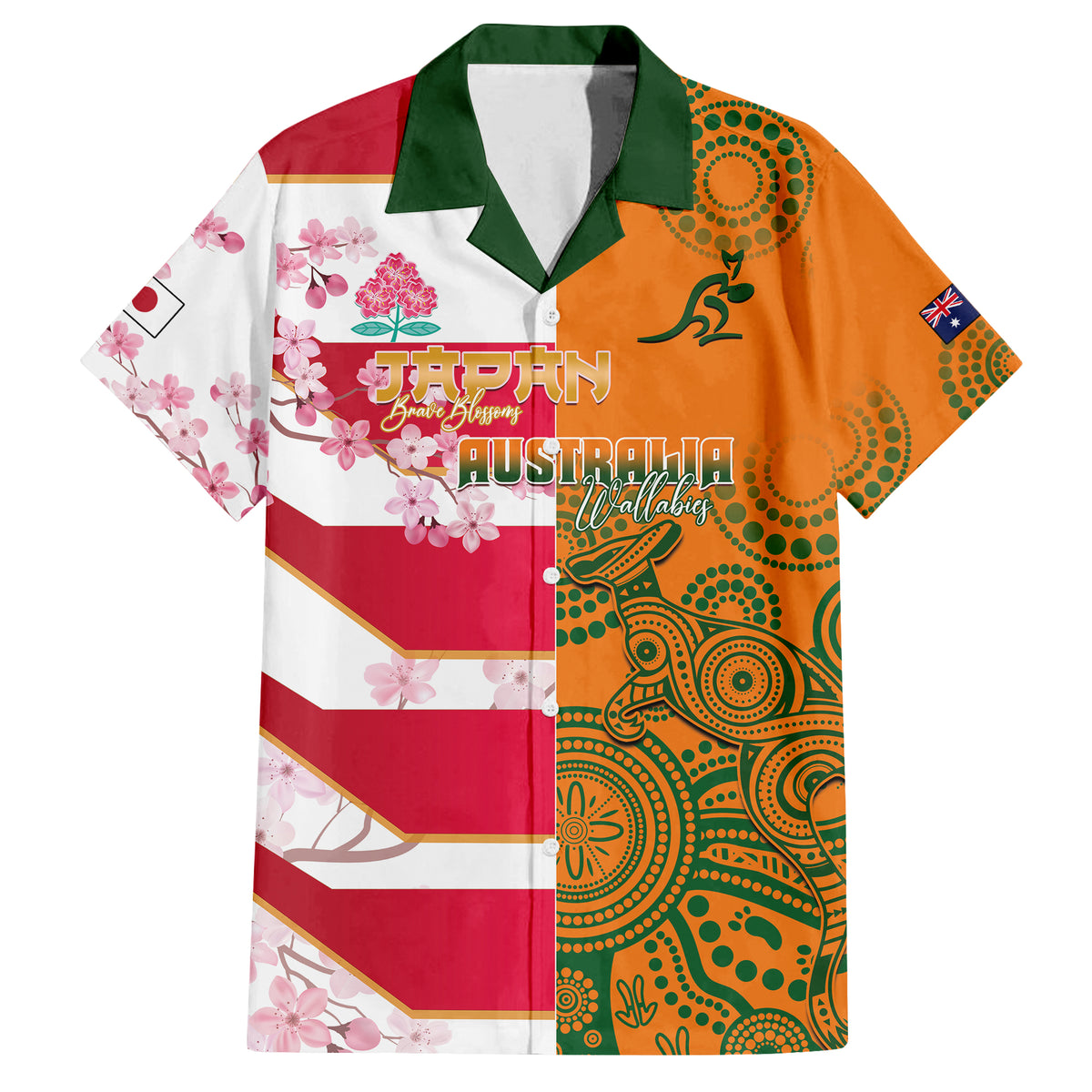 CUSTOMER REQUEST- troy.n.anderson - 21/07/2026 - Hawaiian Shirt - LT14 Orange - Polynesian Pride