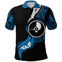 Yap Polo Shirt Micronesia Pride LT12 Unisex Black - Polynesian Pride
