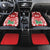 Custom England Rugby Car Mats Red Rose LT05