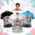 Custom Photo Guam Chamorro Polo Shirt Tribal Latte Stone With Dolphins | Polynesian Pride