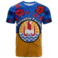 Custom French Polynesian Hibiscus Flowers T Shirt LT20 Green - Polynesian Pride