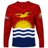 Kiribati 43rd Independence Celebrations Long Sleeve Shirt - LT12 - Polynesian Pride