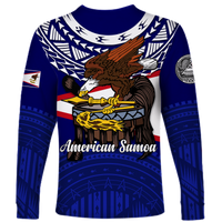 American Samoa Independence Anniversary Pride Long Sleeve Shirt - LT12 - Polynesian Pride