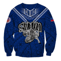 Toa Samoa Rugby Sweatshirt - Samoan Warrior Pride - LT12 - Polynesian Pride