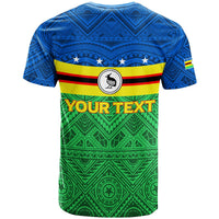 Custom Solomon Islands Choiseul Province T Shirt Tribal Pattern LT12 - Polynesian Pride