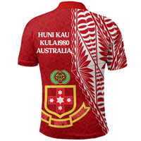 Kolisi Atele Polo Shirt HUNI KAU KULA 1980 (STATES) LT12 - Polynesian Pride