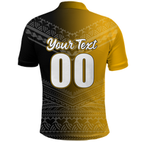 Custom Aitutaki Cook Islands Pride Polo Shirt LT12 - Polynesian Pride