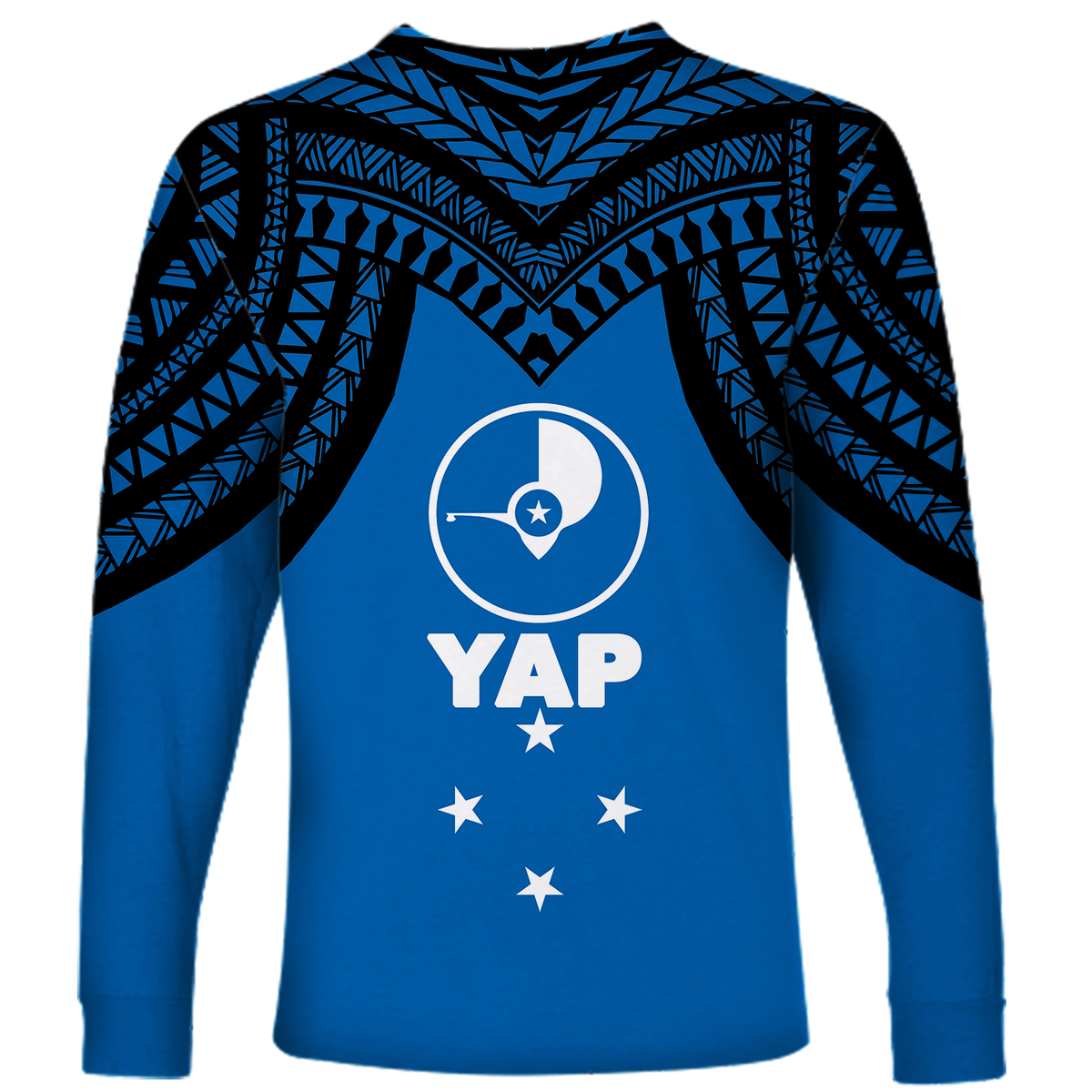 (Custom Personalised) Micronesia Yap - Proud Yapese Long Sleeve Shirt - LT12 - Polynesian Pride