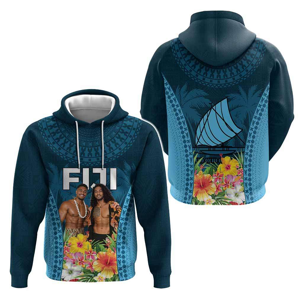 Custom Photo Fiji Day Hoodie Tropical Vibes CTM05 - Polynesian Pride