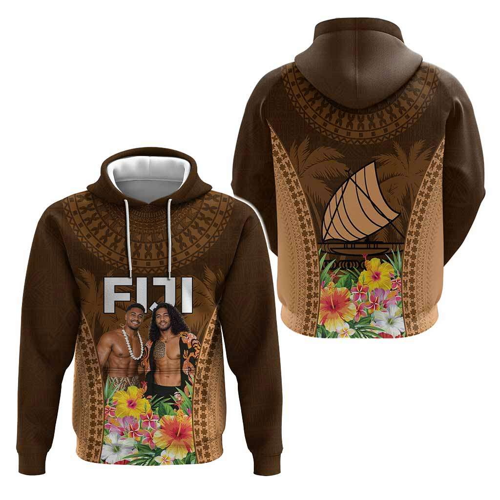 Custom Photo Fiji Day Hoodie Tropical Vibes CTM05 - Polynesian Pride