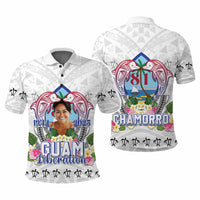 Custom Photo Guam Liberation Day Polo Shirt 81st Anniversary