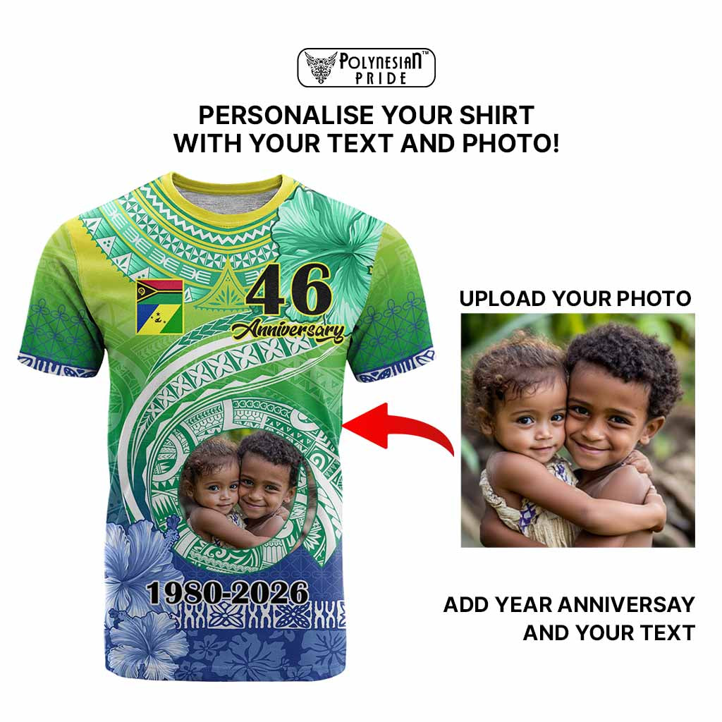 Custom Photo Malampa Province T Shirt Vanuatu Yumi Indipendens Dei