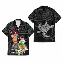 Custom Polynesian Traditional Costume Hawaiian Shirt Tropical Flower