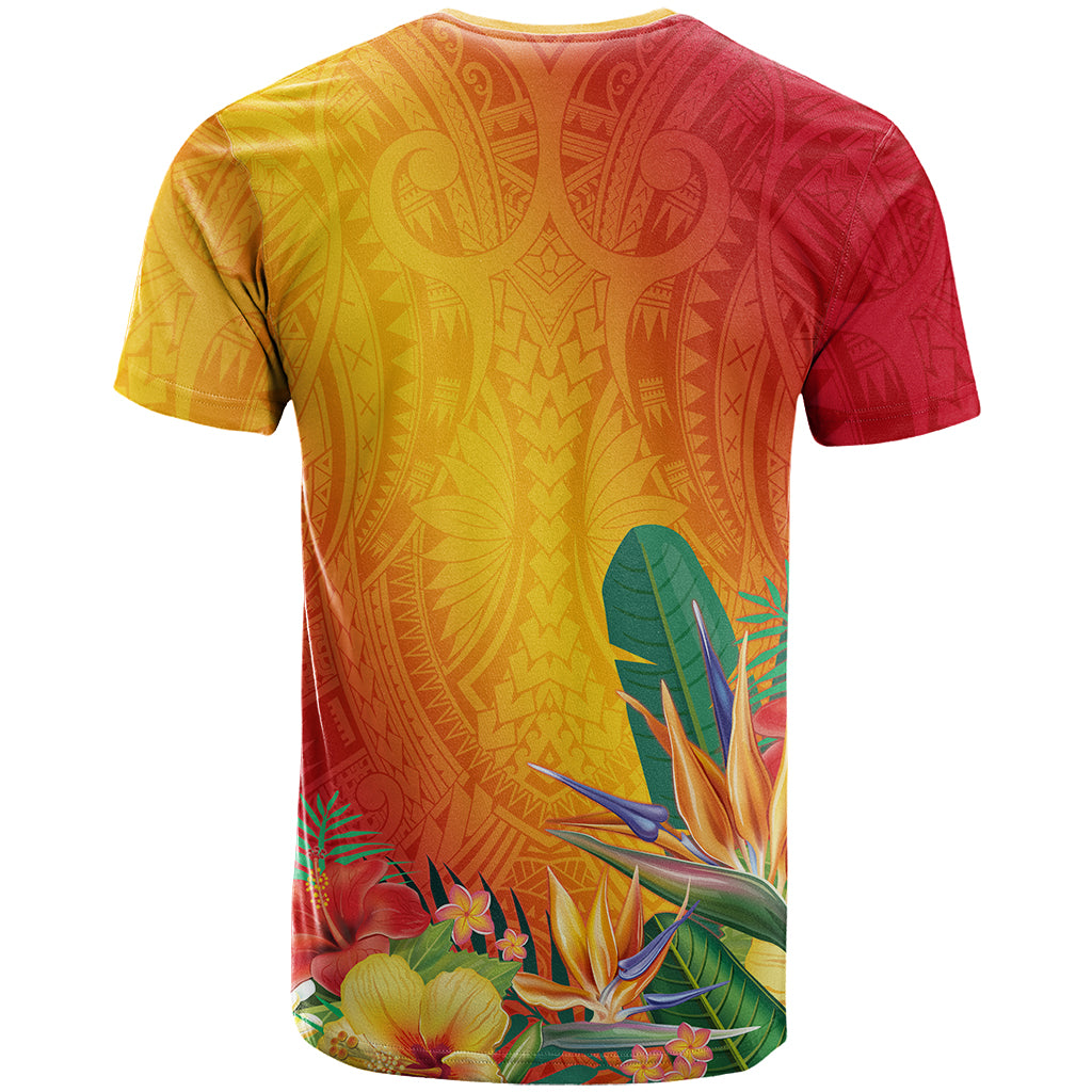 Polynesian Pride Papua New Guinea Independence T Shirt – Custom Photo, Plumeria & Provinces Flags - Polynesian Pride