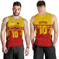 Philippines Basketball Men Tank Top Gilas Pilipinas LT03