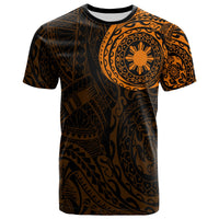 Philippines Polynesian T-Shirt - Polynesian Tattoo Style Adult Orange - Polynesian Pride