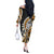 Plumeria Polynesian Couples Matching Outfits Combo Long Sleeve Dress Trending Gold LT6 - Polynesian Pride