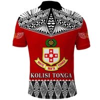 Kolisi Tonga Polo Shirt College Atele Mate Maa Tonga LT13 - Polynesian Pride