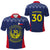 Philippines Basketball Polo Shirt Pilipinas Warriors Blue Color LT03