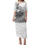 Polynesian Tribal Tattoo Retro Puletasi Dress Black Screen Color LT9 - Polynesian Pride