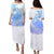 Polynesian Tribal Tattoo Retro Puletasi Dress Gradient 04 Screen Color LT9 Long Dress Gradient - Polynesian Pride