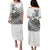 Polynesian Tribal Tattoo Retro Puletasi Dress Black Screen Color LT9 Long Dress Black - Polynesian Pride