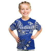(Custom Personalised)Cook Islands T Shirt Kid Pukapuka LT6 Youth XL Size14 - Polynesian Pride