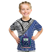(Custom Personalised) Samoa T Shirt KID Samoan Pattern Newest LT13 Youth XL Size14 - Polynesian Pride