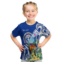 (Custom Personalised) Northern Mariana Islands T Shirt KID Mariana Fruit Dove Mix Frangipani Flowers LT13 Youth XL Size14 - Polynesian Pride