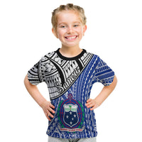 Samoa T Shirt KID Samoan Pattern Newest LT13 Youth XL Size14 - Polynesian Pride